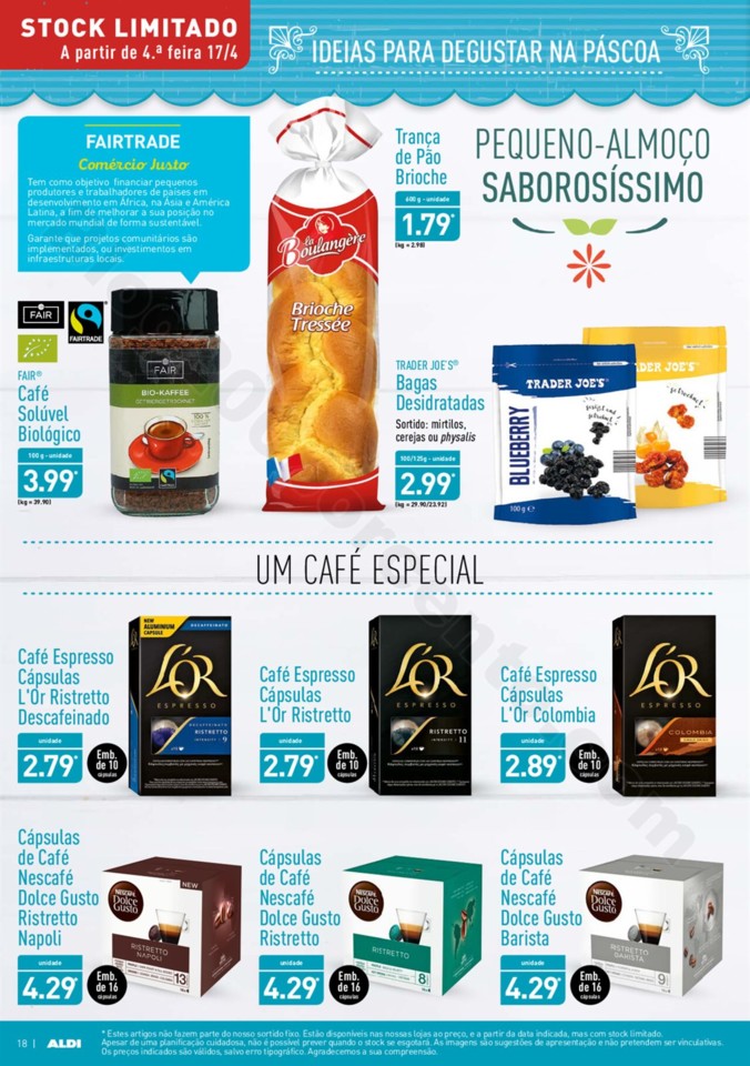 Antevisão Folheto ALDI Promoções a partir de 17