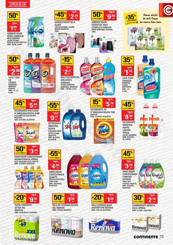 Antevisão FOlheto CONTINENTE Acores 9 a 22 abril 