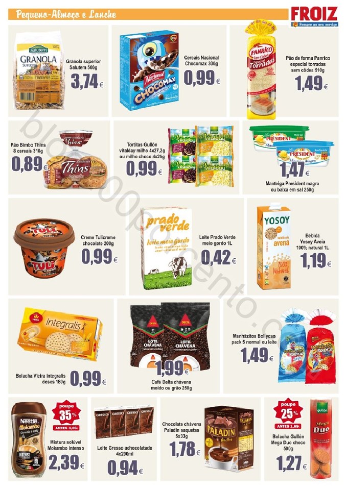 Novo Folheto FROIZ Promoções até 4 novembro p4.
