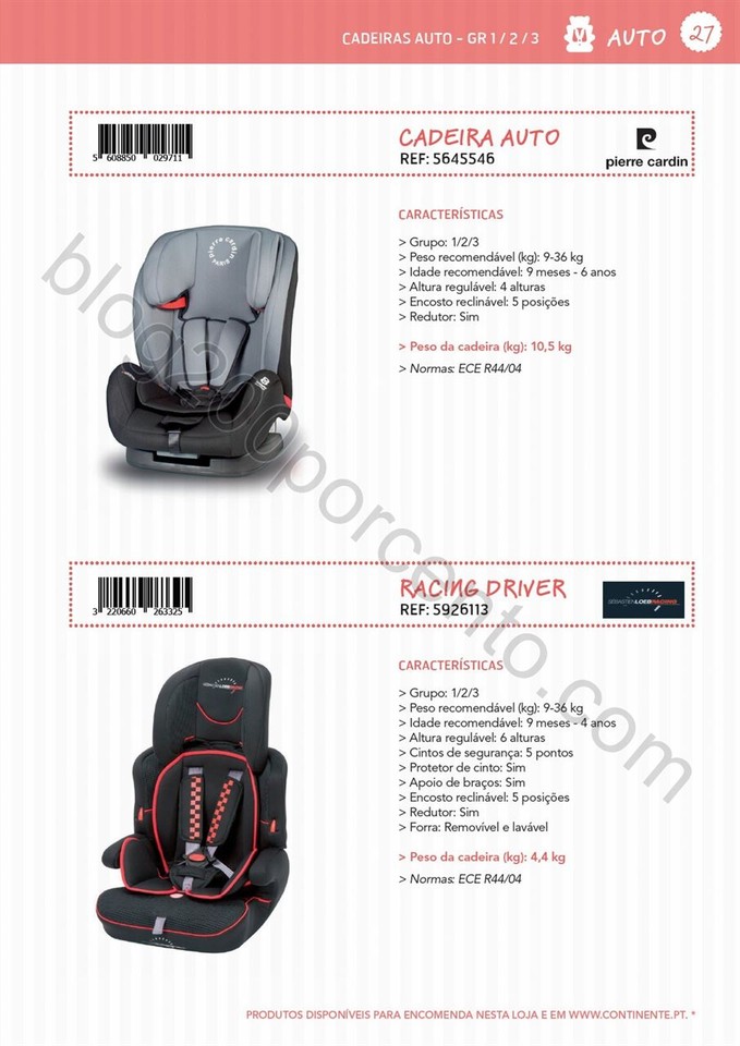 Catálogo técnico puericultura CONTINENTE Promoç