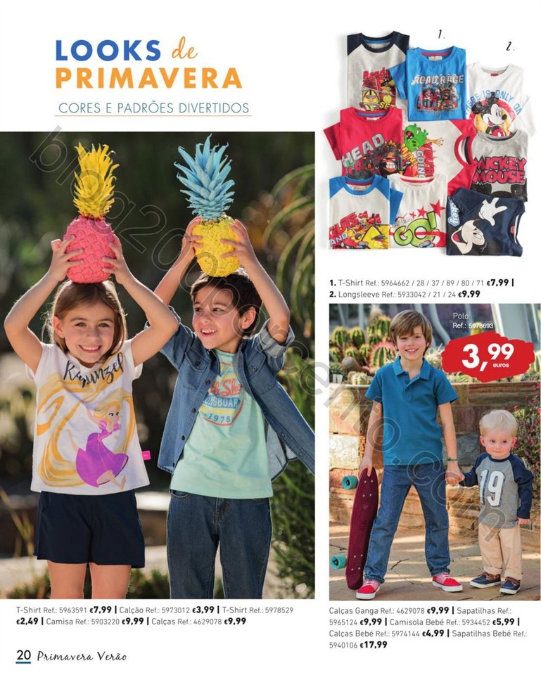 Antevisão Folheto CONTINENTE Primavera - Verão p