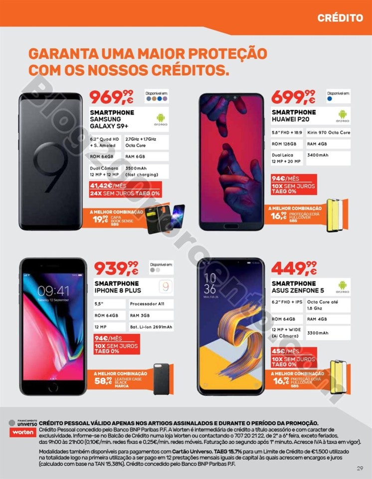 Antevisão Folheto WORTEN Mobile Promoções de 2 