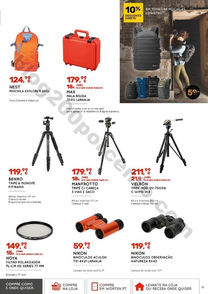 Antevisão Folheto Extra WORTEN Fotografia promoç