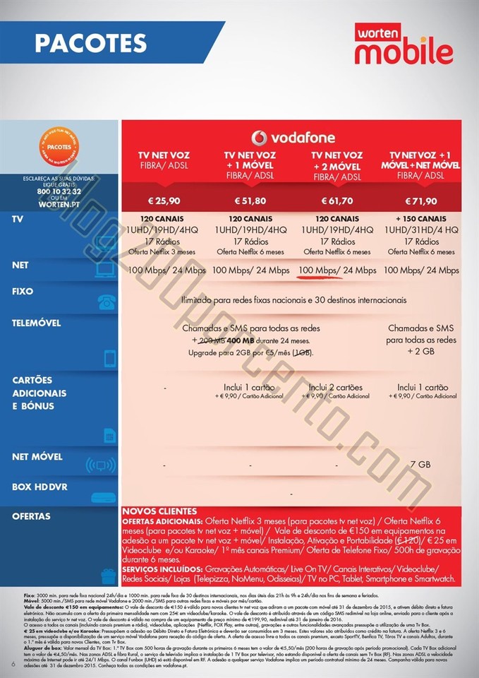 Novo Folheto WORTEN Mobile promoções de 3 a 31 d