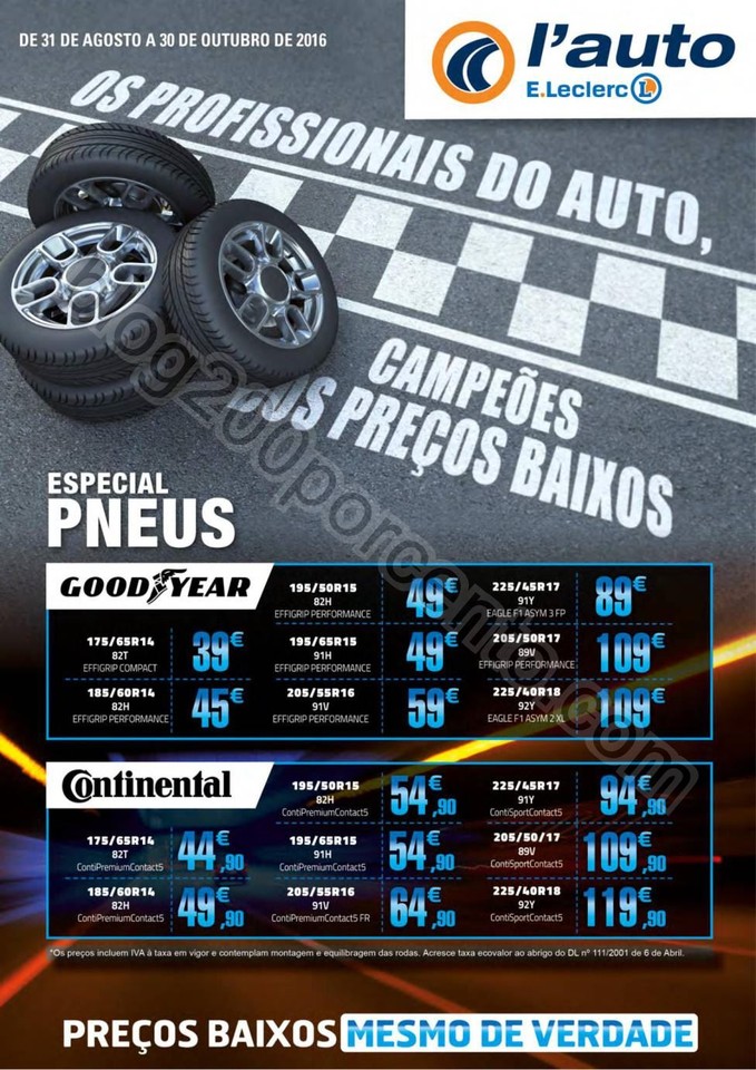 Antevisão Folheto E-LECLERC Auto Promoções de 3