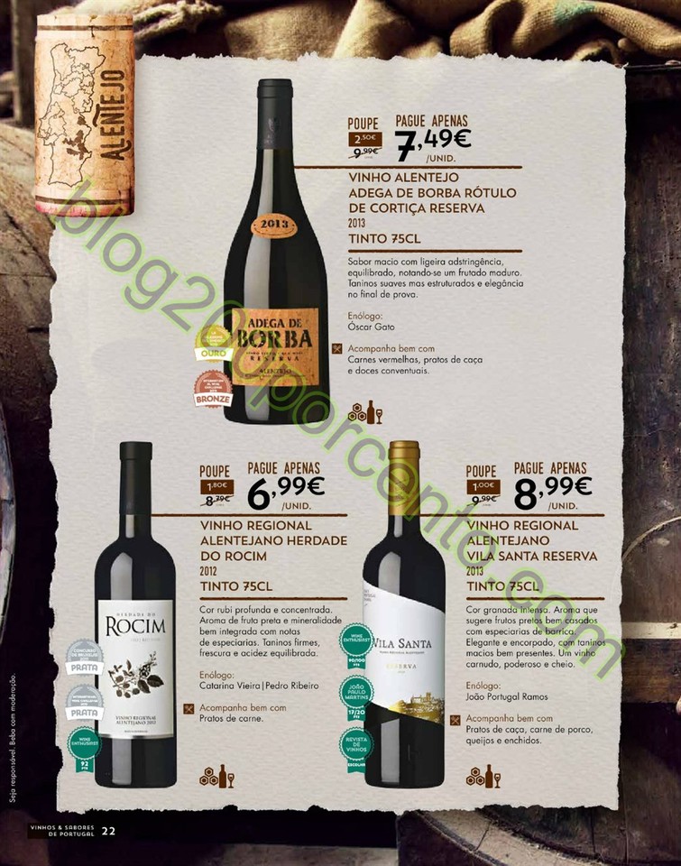 Antevisão Folheto PINGO DOCE Vinhos e Sabores de 