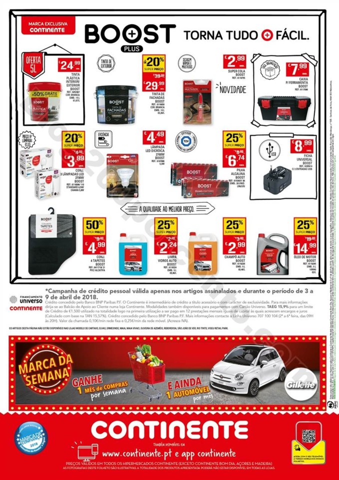 Antevisão Folheto CONTINENTE Promoções de 3 a 9