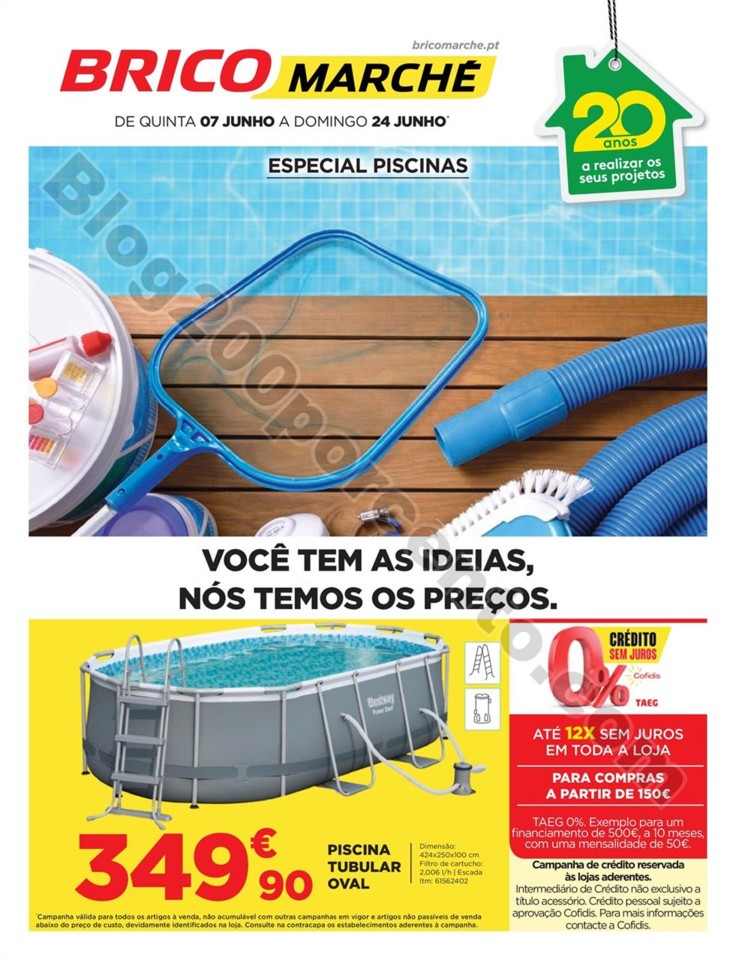 Antevisão Folheto BRICOMARCHÉ Promoções de 7 