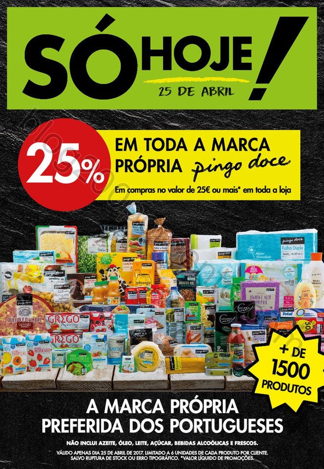 Antevisão Promoções extra PINGO DOCE apenas dia