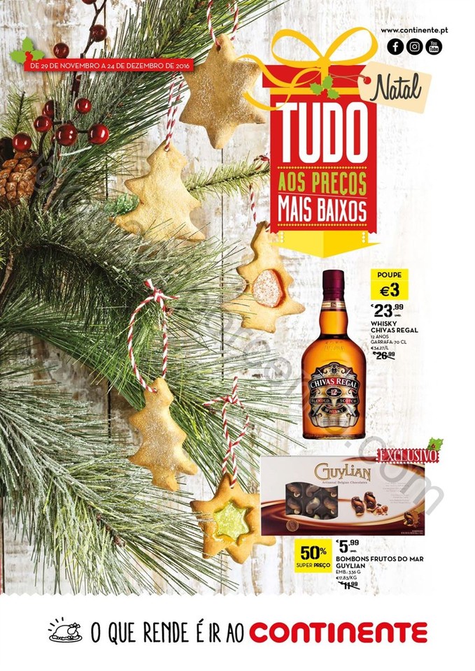 Antevisão Folheto CONTINENTE Natal Promoções de