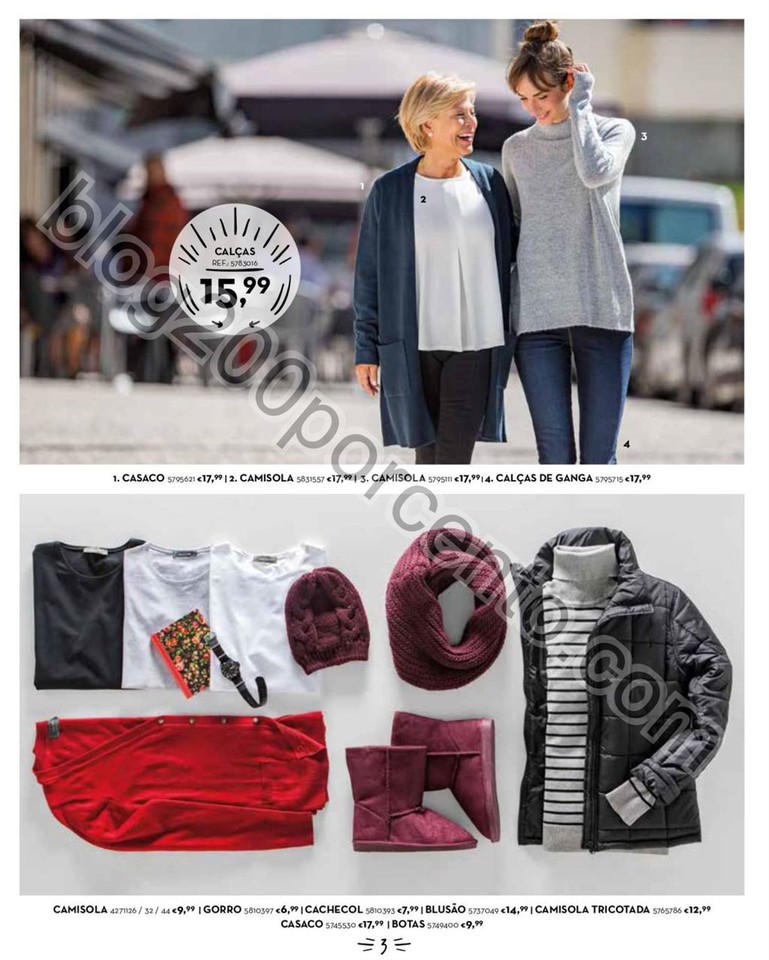 Antevisão Folheto CONTINENTE Moda Outono - Invern