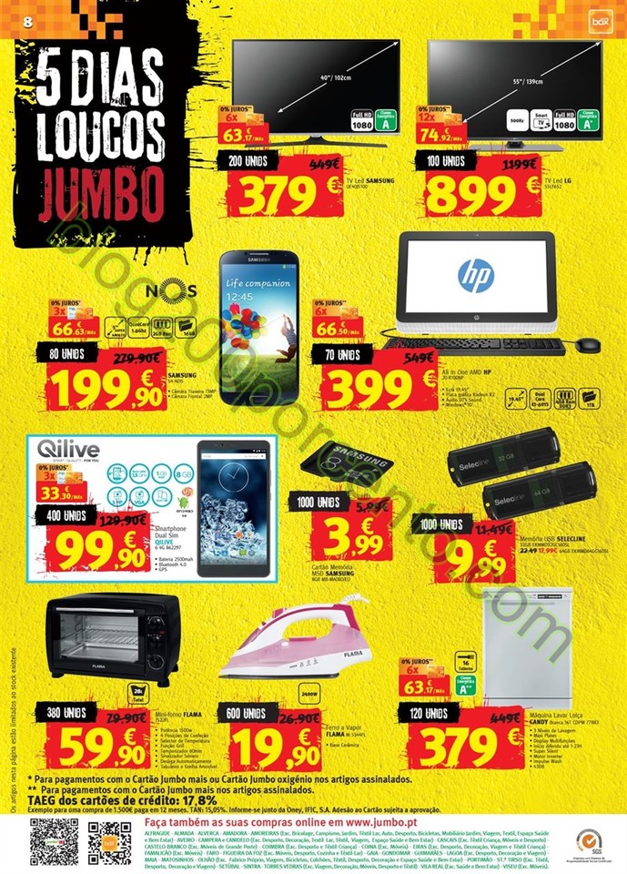 Antevisão Folheto JUMBO 5 Dias Loucos de 25 a 29 