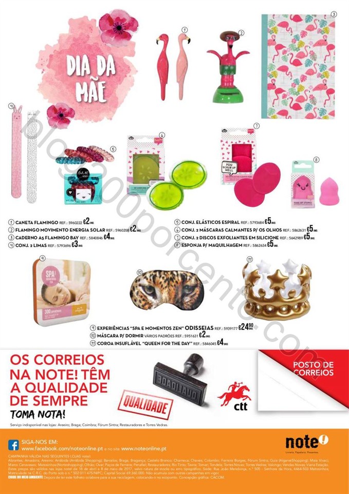 Antevisão Folheto NOTE Especial Dia da Mãe promo