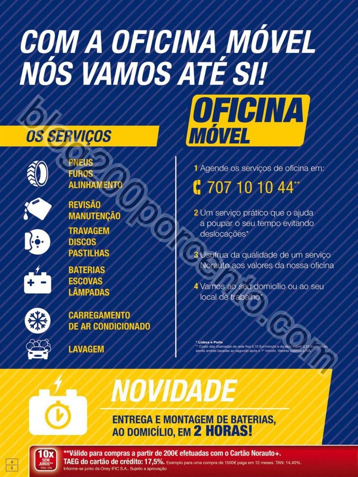 Novo Folheto NORAUTO Promoções de 28 setembro a 