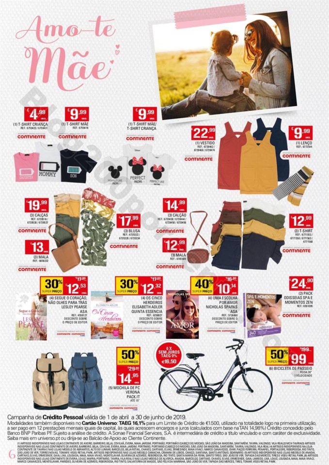 Antevisão Especial dia da mãe 23 abril a 5 maio 