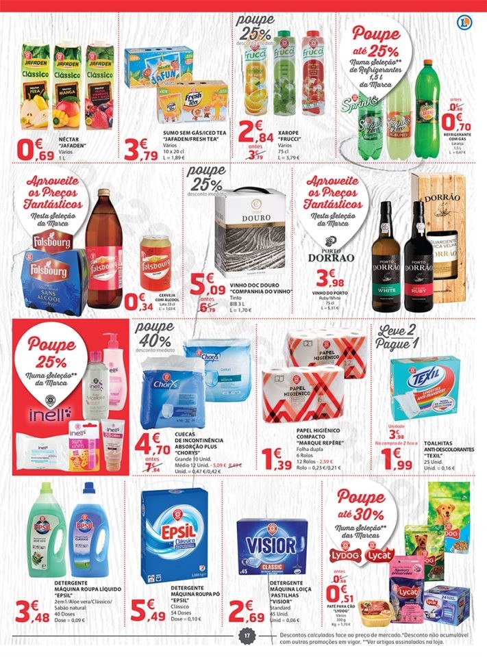 Antevisão Folheto E-LECLERC Promoções de 31 jan