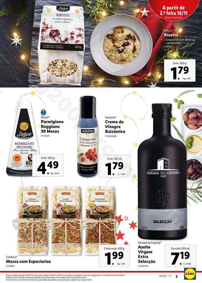 Antevisão Folheto LIDL Promoções de 18 a 24 nov