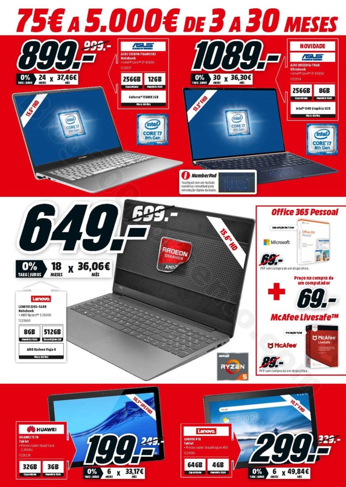 Antevisão Folheto MEDIA MARKT Promoções de 14 a