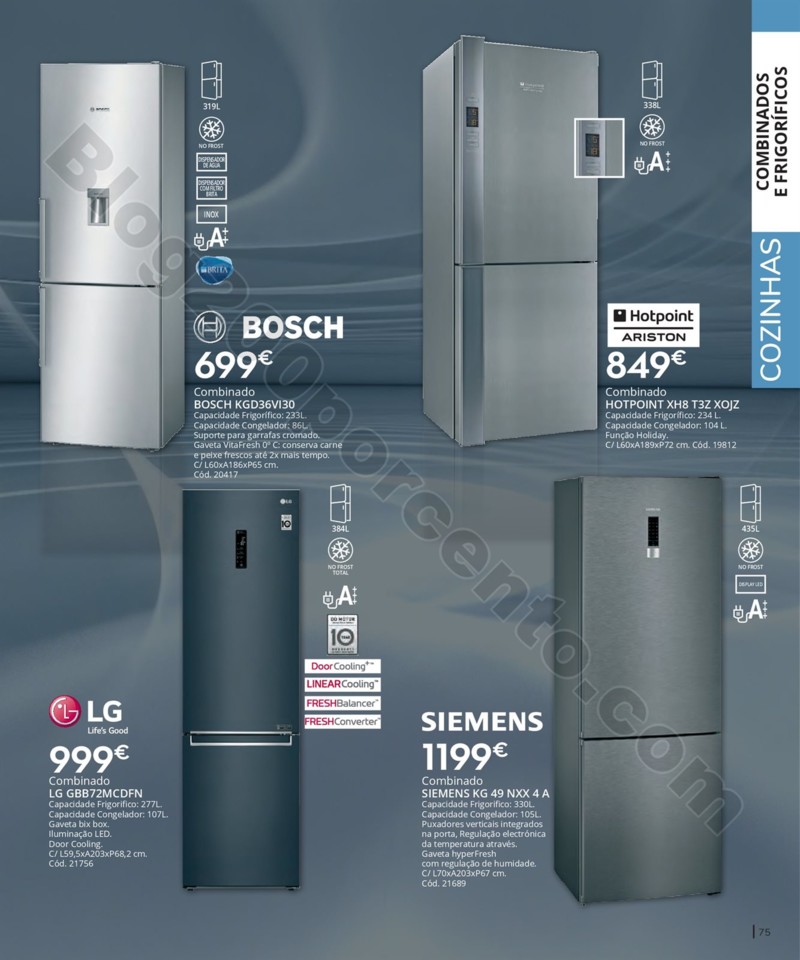 Antevisão Folheto CONFORAMA Cozinhas promoções 