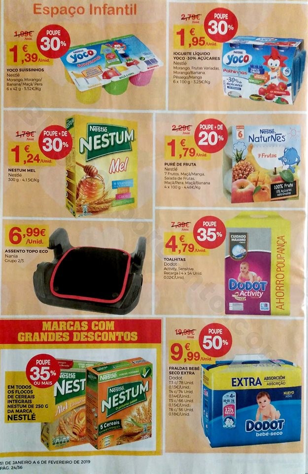 antevisao folheto Intermarche 31 janeiro a 6 fever