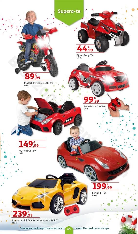 Folheto Brinquedos Natal AUCHAN Promoções de 8 n