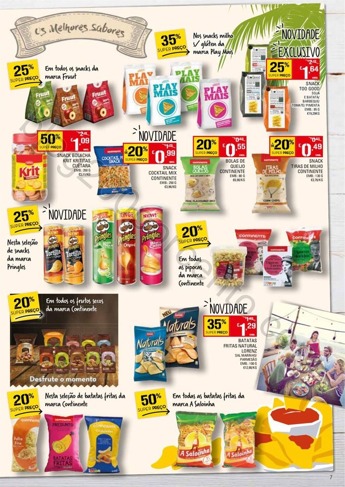 Novo Folheto CONTINENTE Cervejas e Mariscos promo