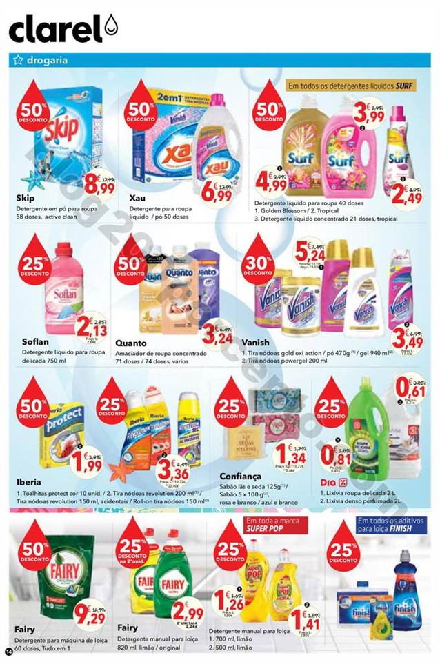 Antevisão Folheto CLAREL Promoções de 6 a 26 ju