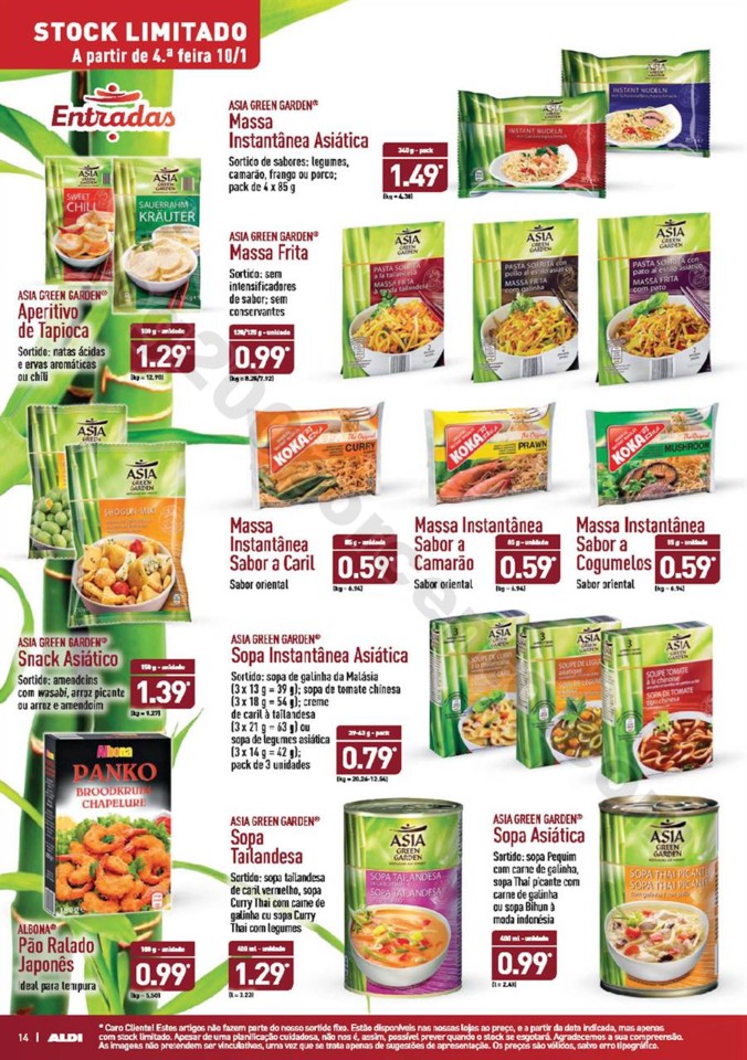 Antevisão Folheto ALDI Promoções a partir de 10