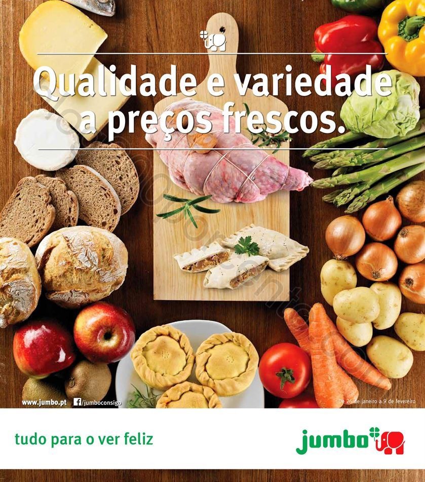 Antevisão Folheto JUMBO Frescos promoções de 26