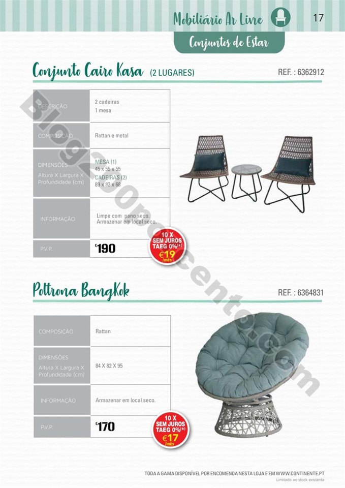 Antevisão Catálogo CONTINENTE Ar livre de 8 maio