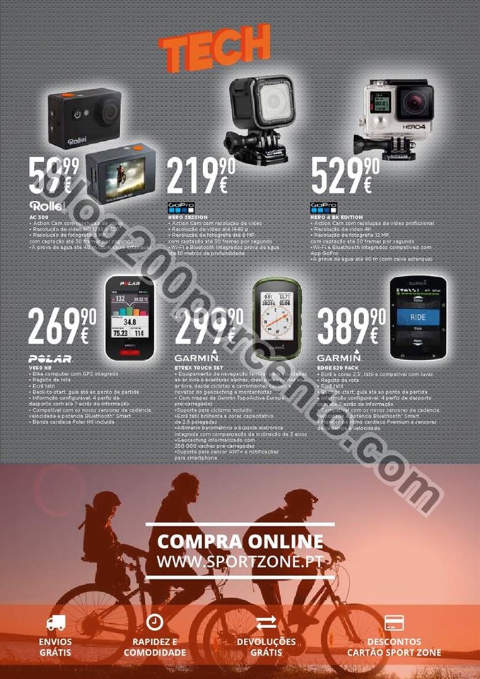 Novo Folheto SPORT ZONE Ciclismo de 27 abril a 1 j
