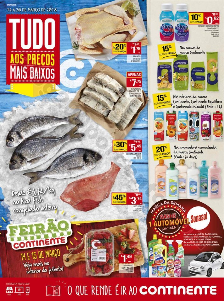 Antevisão Folheto CONTINENTE Madeira Promoções 