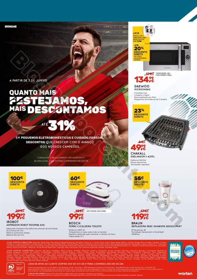Antevisão Folheto WORTEN Promoções de 7 a 13 ju