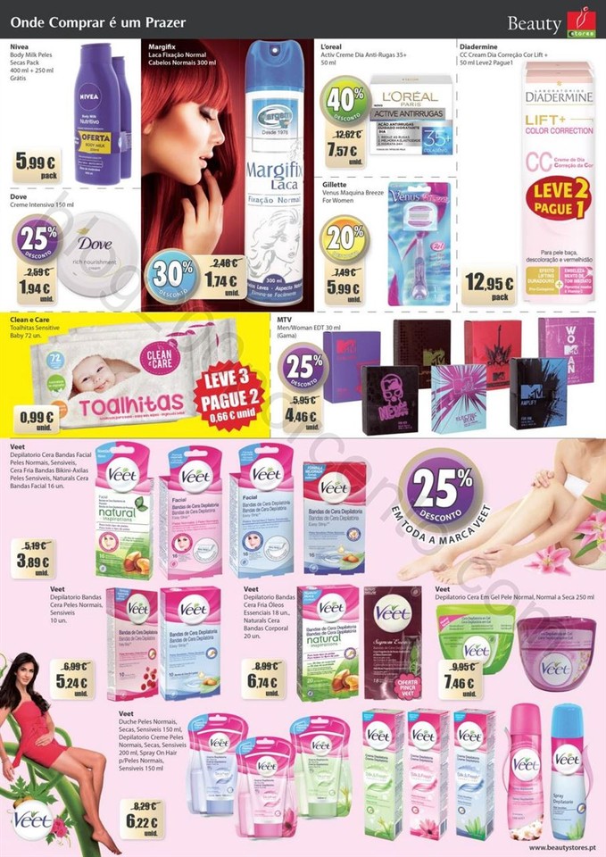 Antevisão Folheto BEAUTY STORES Promoções de 23
