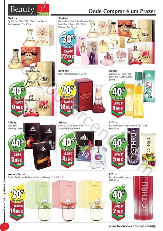 Antevisão Folheto BEAUTY STORES Natal promoções