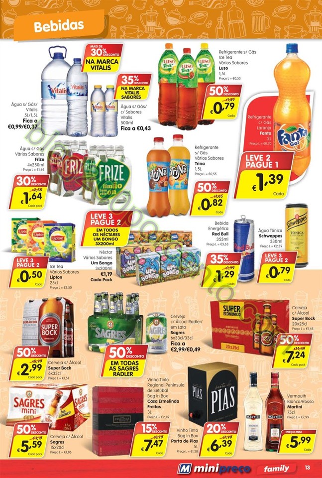 Antevisão Folheto MINIPREÇO Family de 17 a 23 ma