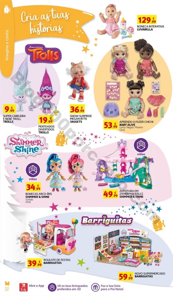 Antevisão Catálogo JUMBO Brinquedos Natal promo