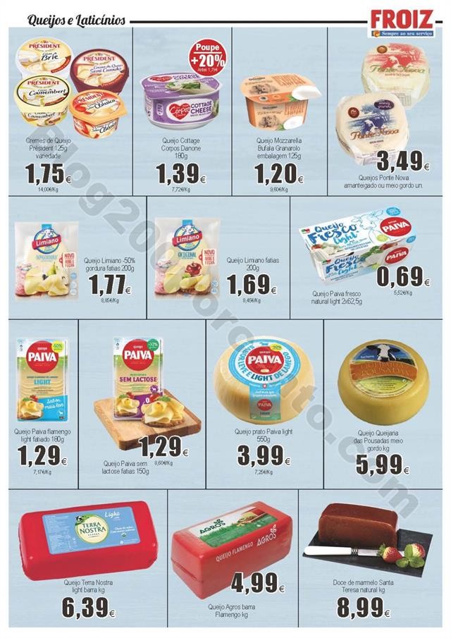 Antevisão Folheto FROIZ Promoções de 16 maio a 