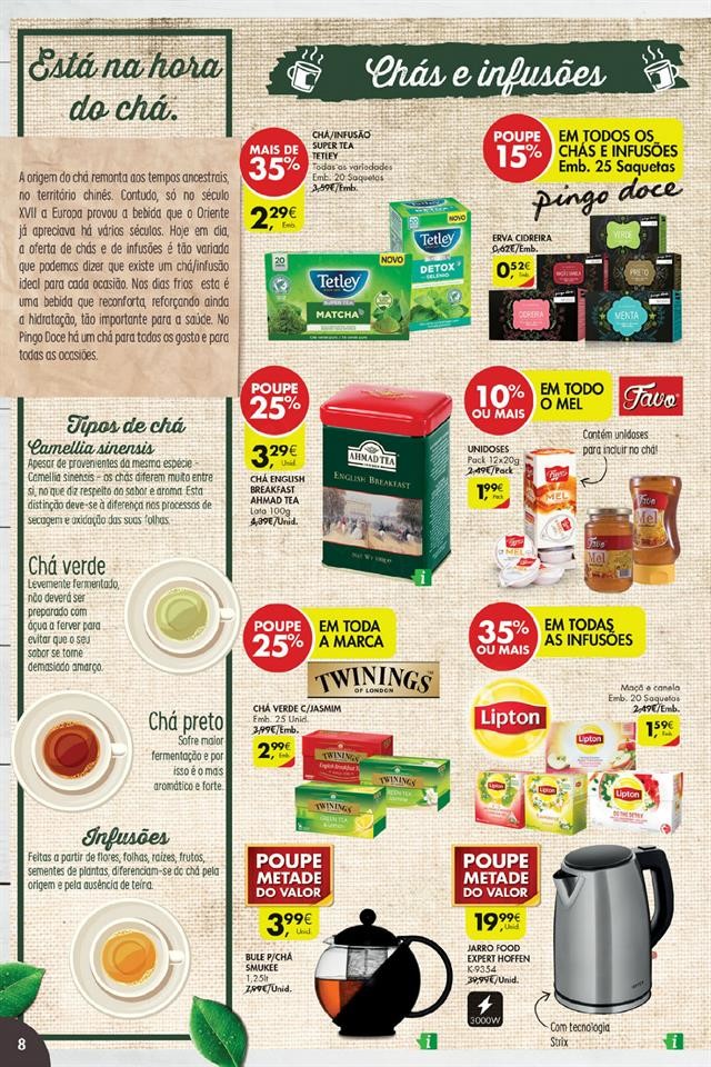 Antevisão Folheto PINGO DOCE Extra Bebidas Quente