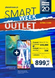 Phone House - Folheto Smart Week Outlet 22-5 a 2-6