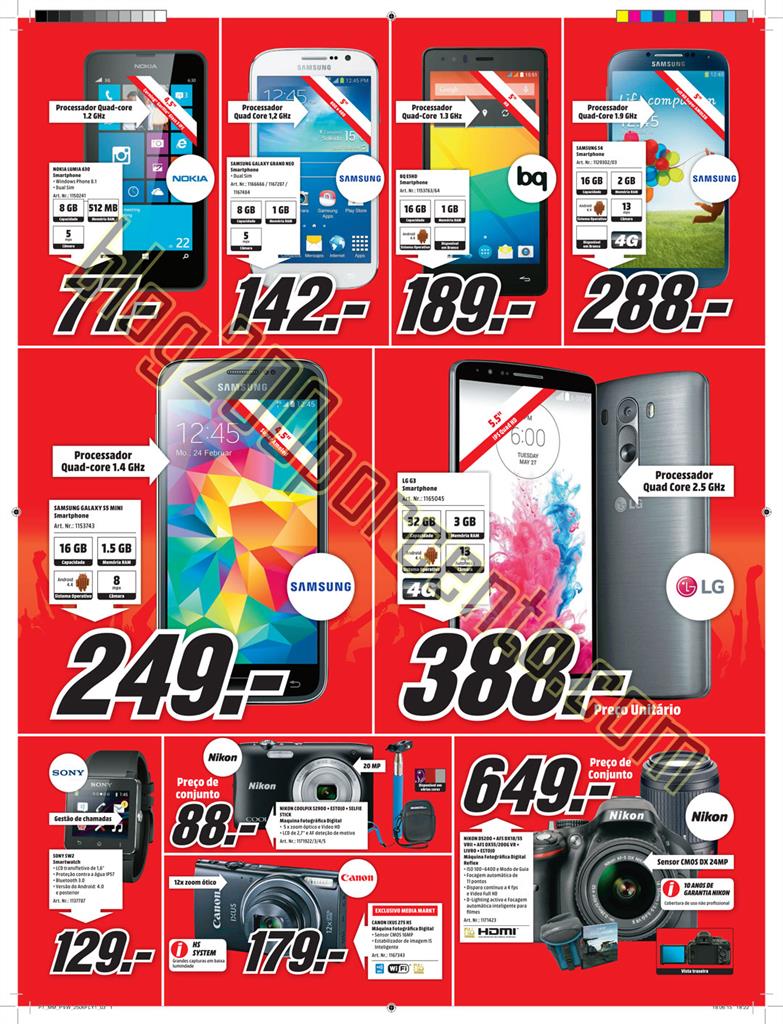 Antevisão Folheto MEDIA MARKT Promoções de 25 j