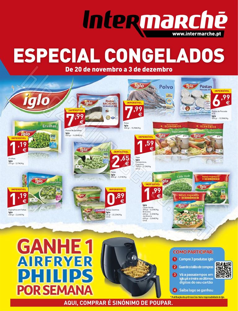 Antevisão Folheto INTERMARCHÉ Congelados de 20 n
