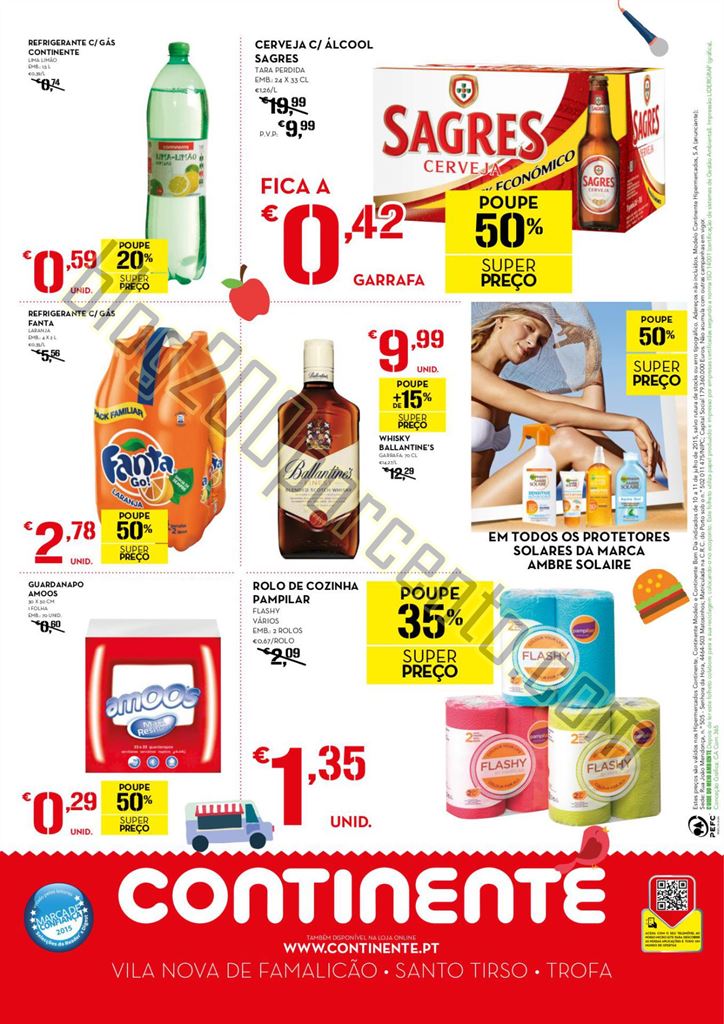 Antevisão Folheto CONTINENTE Festa dos preços ba