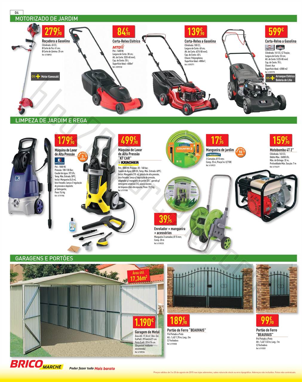 Antevisão Folheto BRICOMARCHÉ Promoções de 3 a