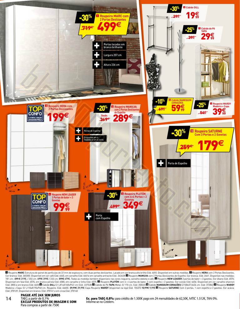 Novo Folheto CONFORAMA Promoções de 30 julho a 2