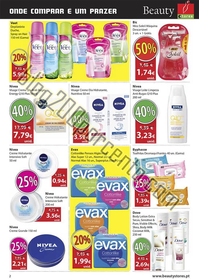 Novo Folheto BEAUTY STORES Promoções de 22 junho