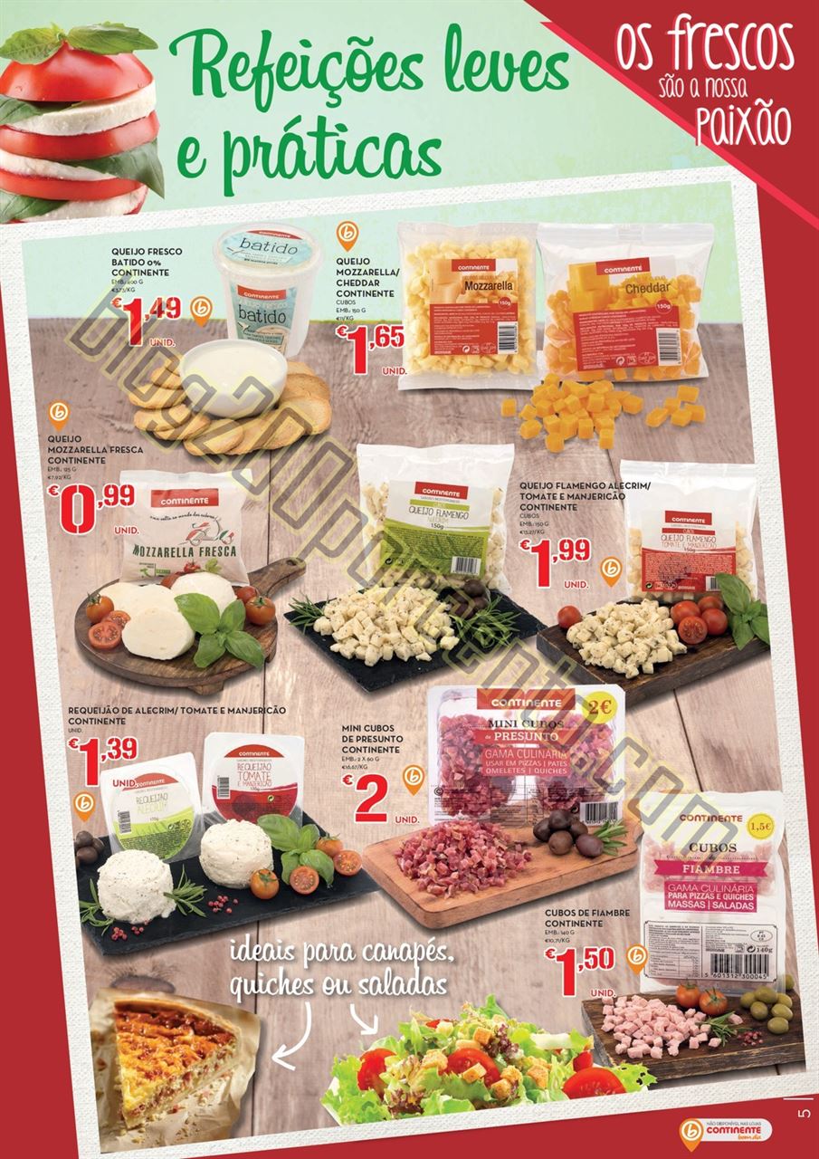 Antevisão folheto CONTINENTE promoções de 14 a 