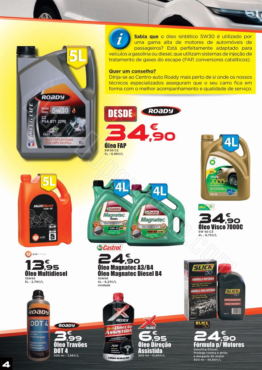 Novo Folheto ROADY promoções de 12 a 22 fevereir