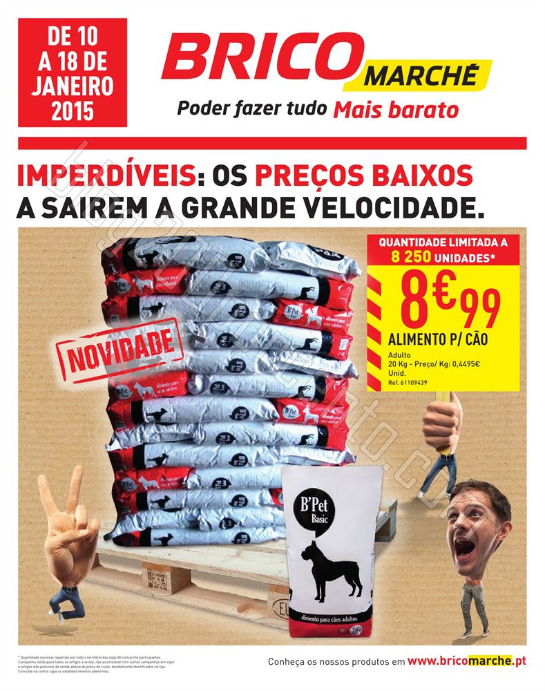 Novo Folheto BRICOMARCHÉ de 10 a 18 janeiro p1.jp