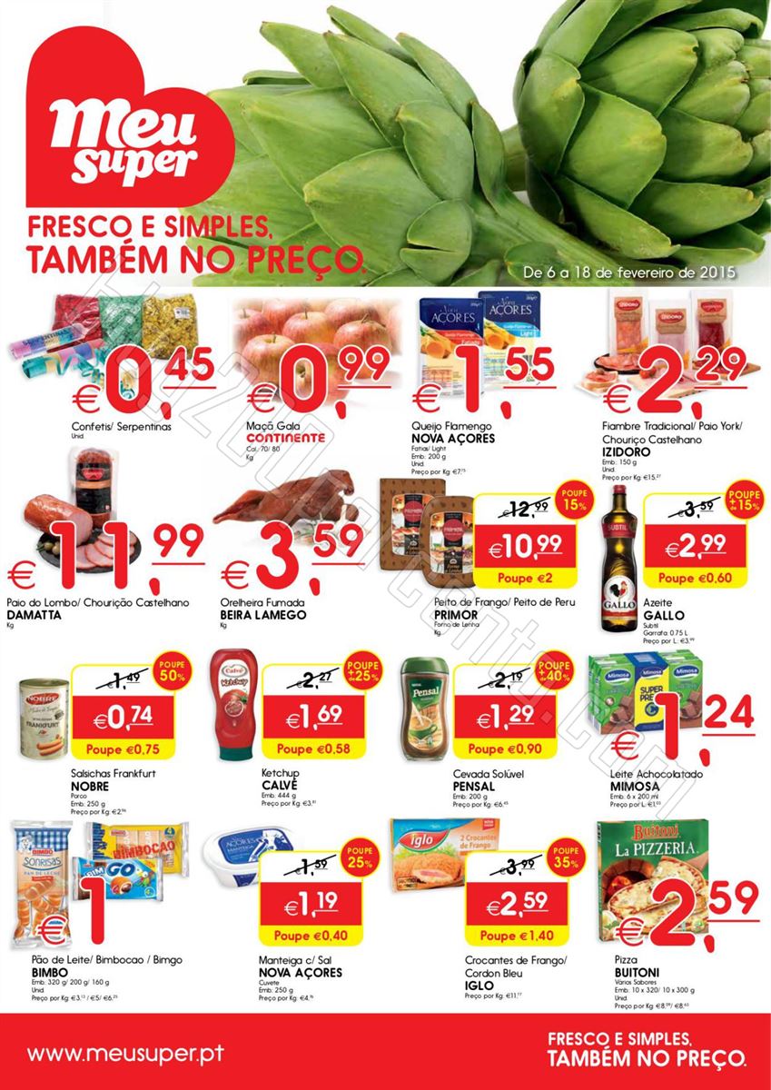 Antevisão Folheto MEU SUPER de 6 a 18 fevereiro p